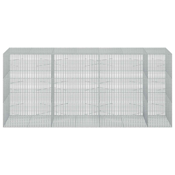 Gabion 5 mm langasta ja 5x2,5 cm verkosta 350x100x150 cm