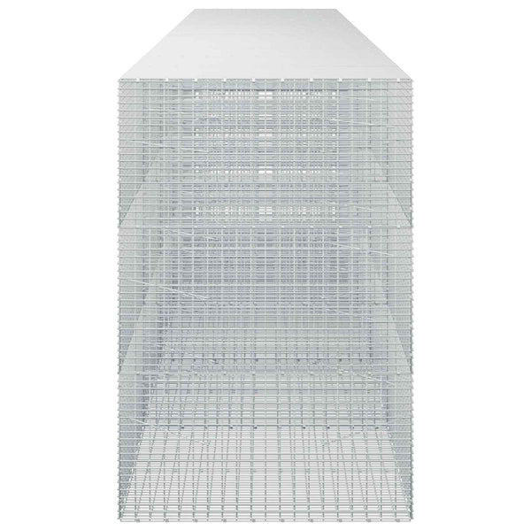 Gabion 5 mm langasta ja 5x2,5 cm verkosta 550x100x150 cm