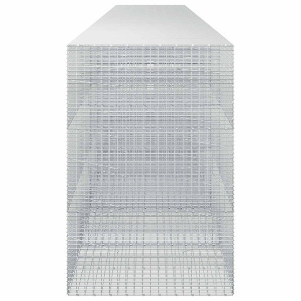 Gabion 5 mm langasta ja 5x2,5 cm verkosta 750x100x150 cm
