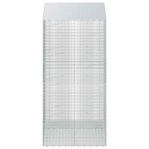 Gabion 5 mm langasta ja 5x2,5 cm verkosta 150x100x200 cm
