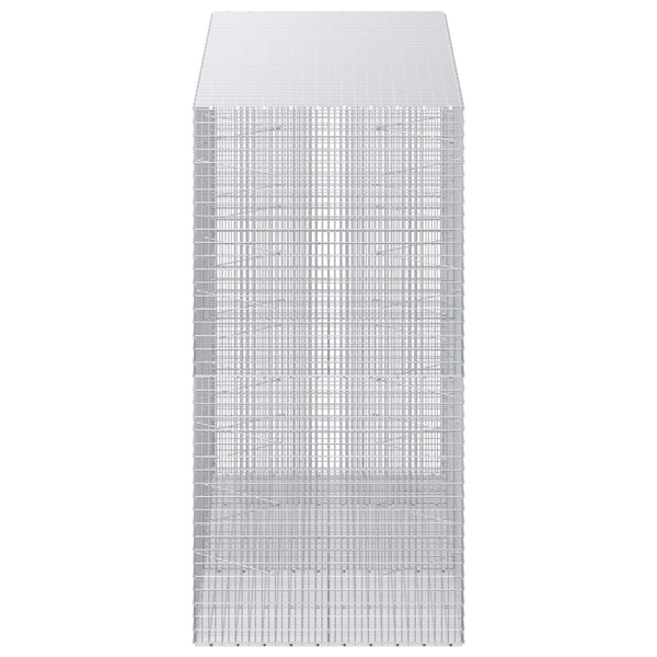 Gabion 5 mm langasta ja 5x2,5 cm verkosta 250x100x200 cm