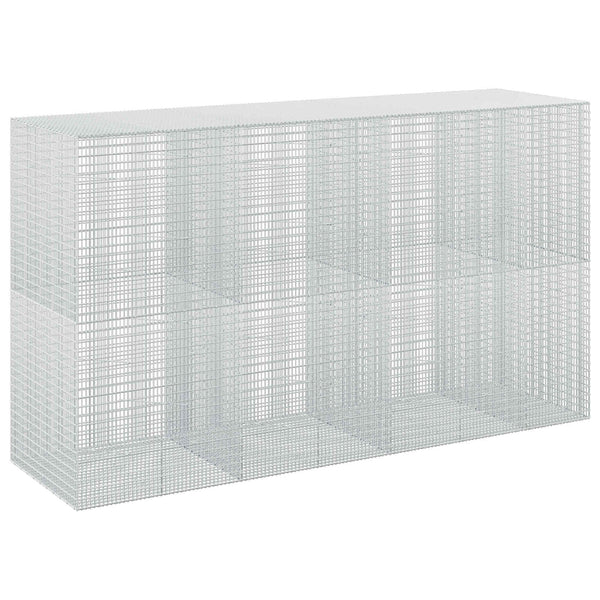 Gabion 5 mm langasta ja 5x2,5 cm verkosta 350x100x200 cm