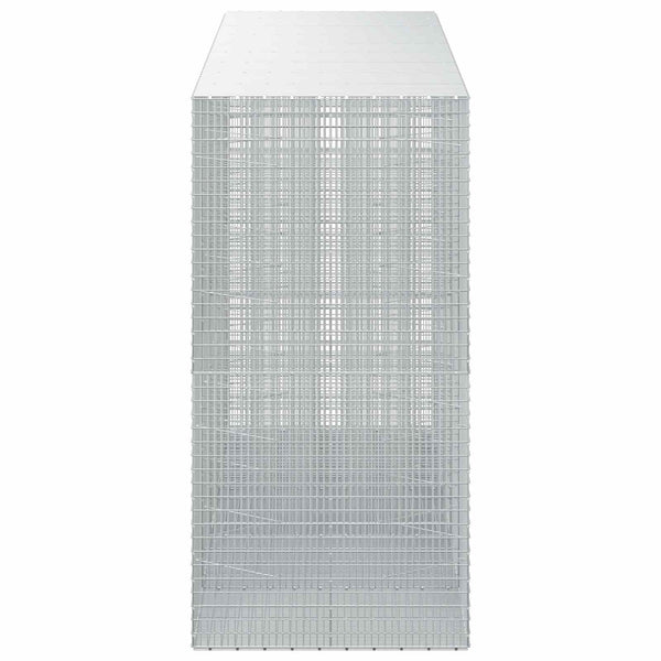 Gabion 5 mm langasta ja 5x2,5 cm verkosta 450x100x200 cm