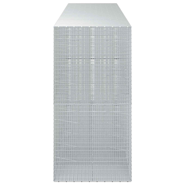 Gabion 5 mm langasta ja 5x2,5 cm verkosta 750x100x200 cm
