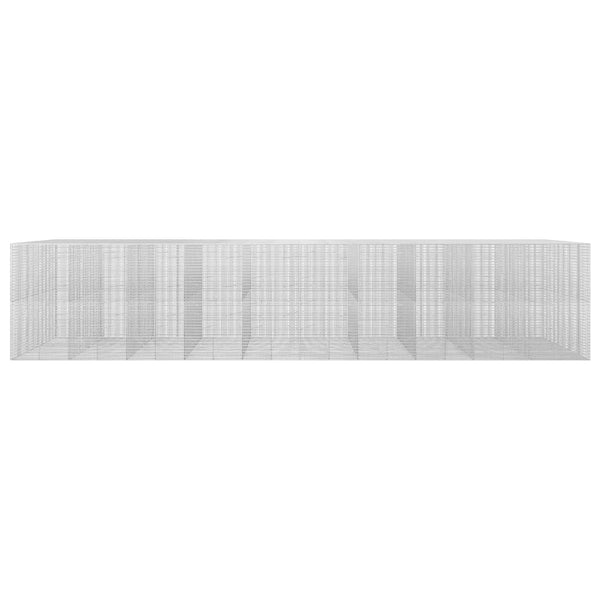 Gabion 5 mm langasta ja 5x2,5 cm verkosta 1000x100x200 cm