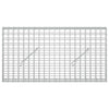 Gabion 5 mm langasta ja 5x5 cm verkosta 100x10x50 cm