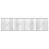 Gabion 5 mm langasta ja 5x5 cm verkosta 200x10x50 cm