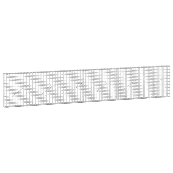 Gabion 5 mm langasta ja 5x5 cm verkosta 300x10x50 cm