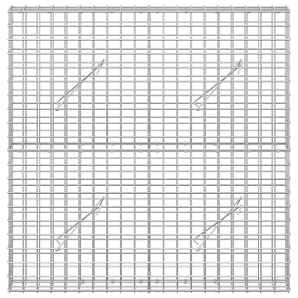 Gabion 5 mm langasta ja 5x5 cm verkosta 100x10x100 cm