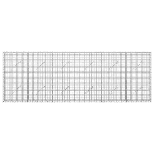Gabion 5 mm langasta ja 5x5 cm verkosta 300x10x100 cm