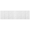 Gabion 5 mm langasta ja 5x5 cm verkosta 350x10x100 cm