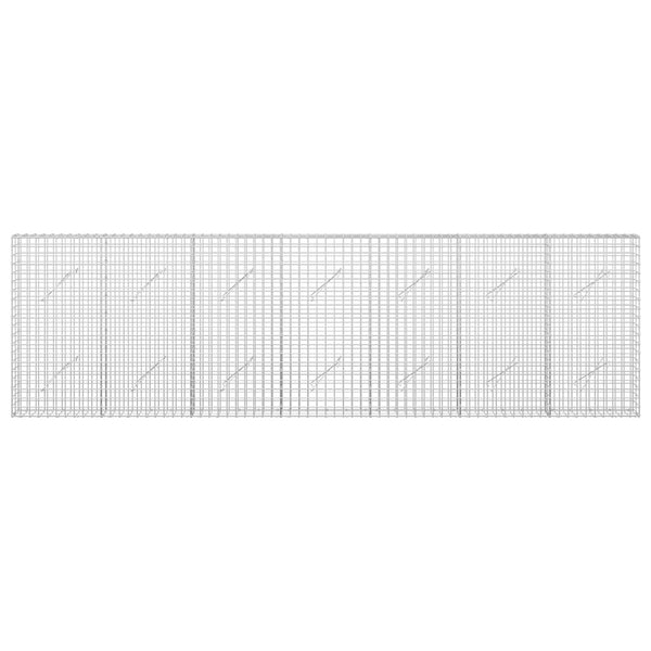 Gabion 5 mm langasta ja 5x5 cm verkosta 350x10x100 cm