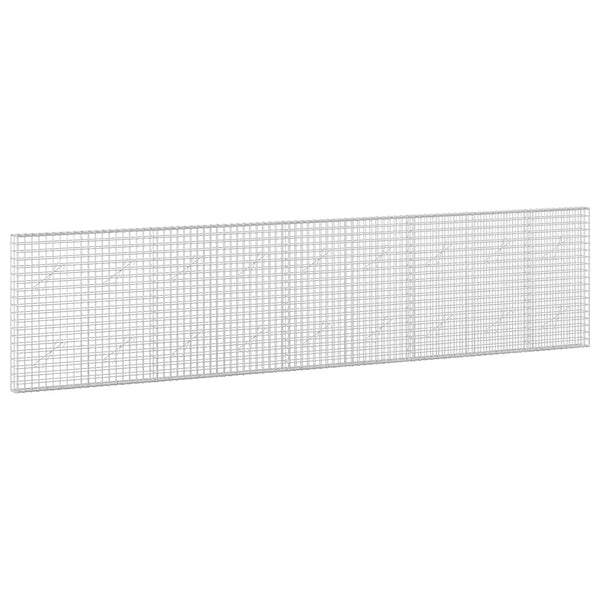 Gabion 5 mm langasta ja 5x5 cm verkosta 450x10x100 cm