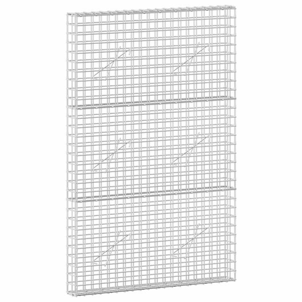 Gabion 5 mm langasta ja 5x5 cm verkosta 100x10x150 cm