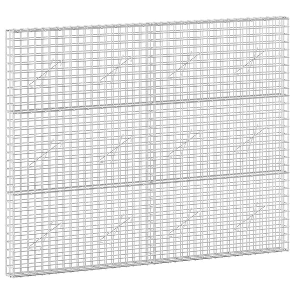 Gabion 5 mm langasta ja 5x5 cm verkosta 200x10x150 cm