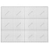 Gabion 5 mm langasta ja 5x5 cm verkosta 200x10x150 cm