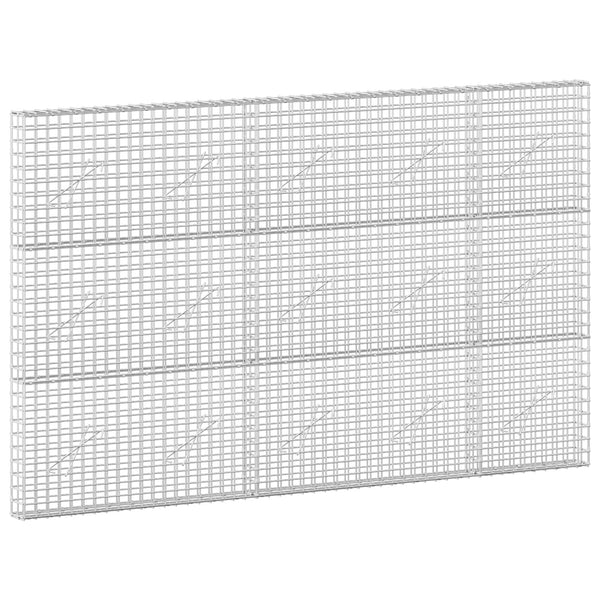 Gabion 5 mm langasta ja 5x5 cm verkosta 250x10x150 cm
