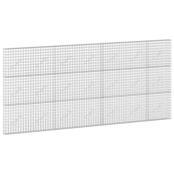Gabion 5 mm langasta ja 5x5 cm verkosta 350x10x150 cm