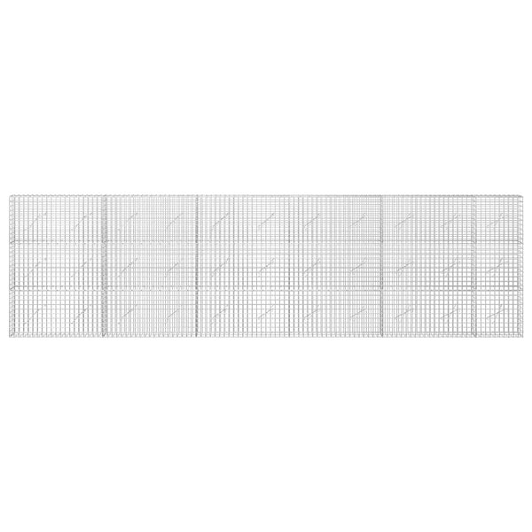 Gabion 5 mm langasta ja 5x5 cm verkosta 550x10x150 cm