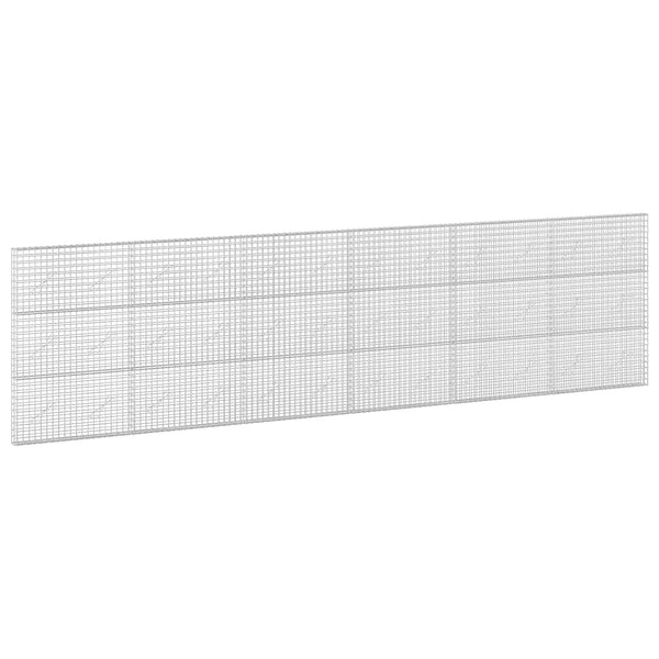 Gabion 5 mm langasta ja 5x5 cm verkosta 600x10x150 cm