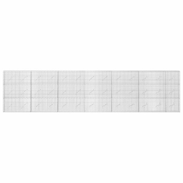 Gabion 5 mm langasta ja 5x5 cm verkosta 650x10x150 cm
