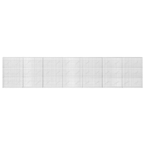 Gabion 5 mm langasta ja 5x5 cm verkosta 700x10x150 cm
