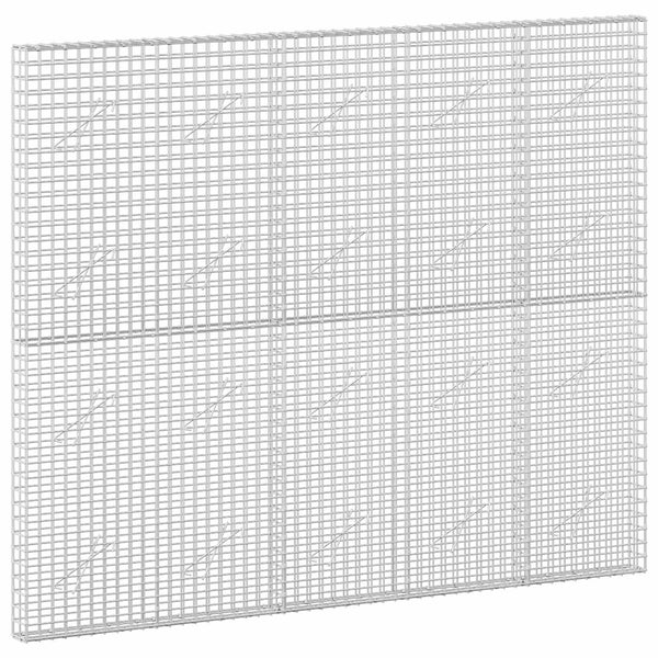 Gabion 5 mm langasta ja 5x5 cm verkosta 250x10x200 cm