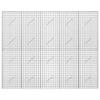 Gabion 5 mm langasta ja 5x5 cm verkosta 250x10x200 cm