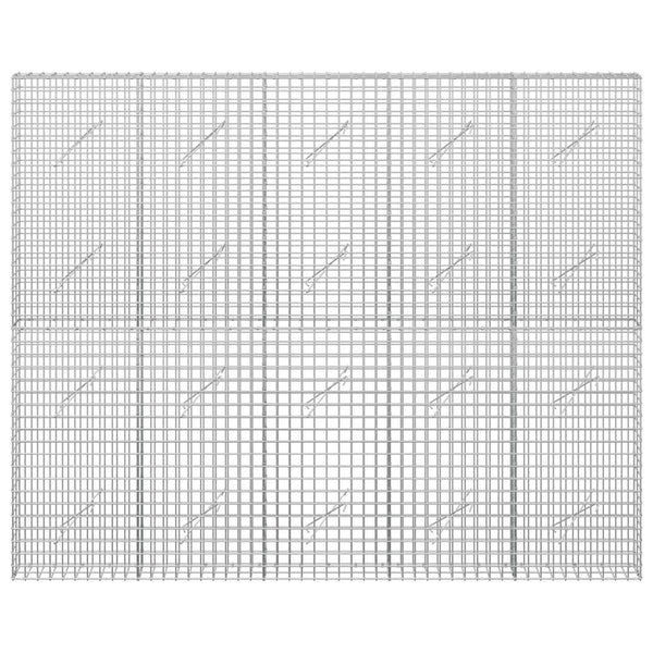 Gabion 5 mm langasta ja 5x5 cm verkosta 250x10x200 cm