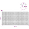 Gabion 5 mm langasta ja 5x5 cm verkosta 400x10x200 cm
