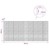 Gabion 5 mm langasta ja 5x5 cm verkosta 450x10x200 cm