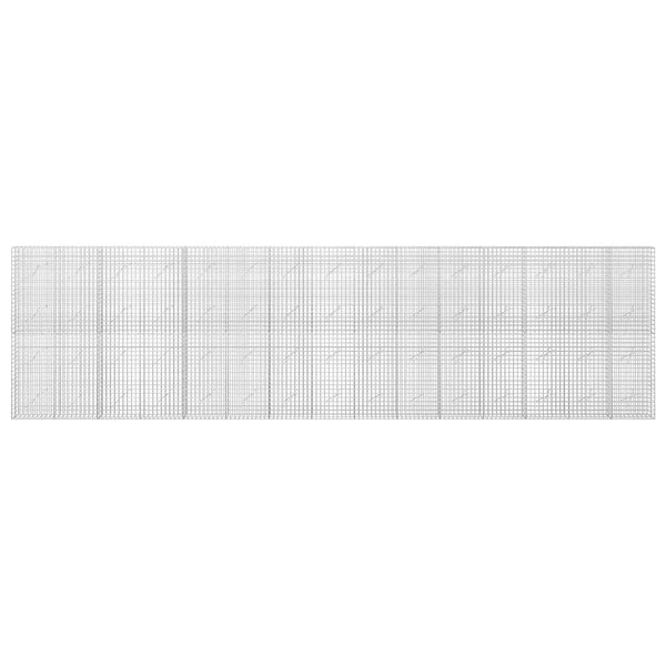 Gabion 5 mm langasta ja 5x5 cm verkosta 750x10x200 cm