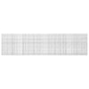 Gabion 5 mm langasta ja 5x5 cm verkosta 800x10x200 cm