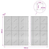Gabion 5 mm langasta ja 5x5 cm verkosta 1100x10x200 cm