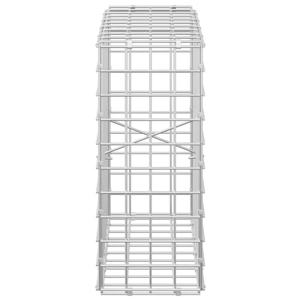 Gabion 5 mm langasta ja 5x5 cm verkosta 50x20x50 cm
