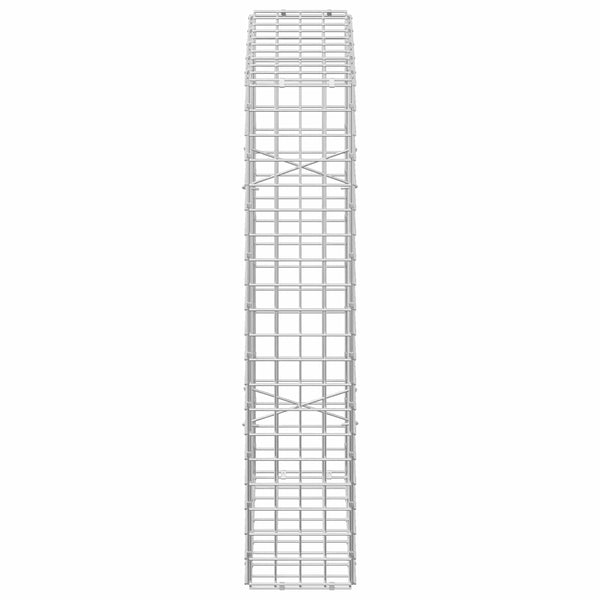Gabion 5 mm langasta ja 5x5 cm verkosta 50x20x100 cm