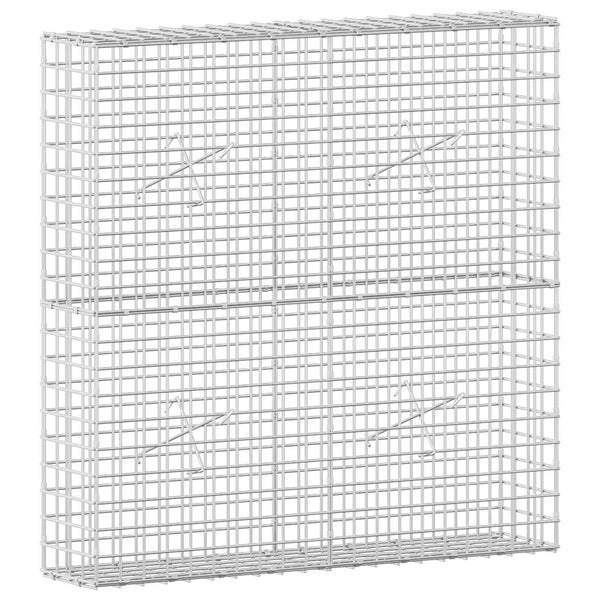 Gabion 5 mm langasta ja 5x5 cm verkosta 100x20x100 cm