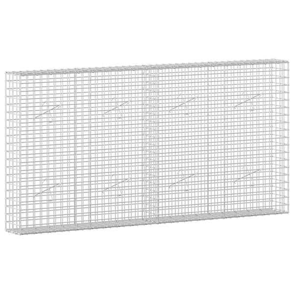 Gabion 5 mm langasta ja 5x5 cm verkosta 200x20x100 cm