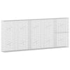 Gabion 5 mm langasta ja 5x5 cm verkosta 250x20x100 cm
