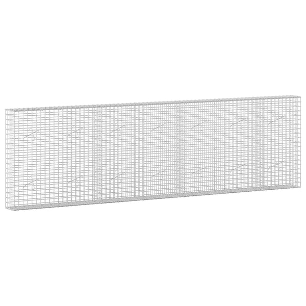 Gabion 5 mm langasta ja 5x5 cm verkosta 350x20x100 cm