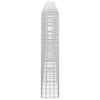 Gabion 5 mm langasta ja 5x5 cm verkosta 350x20x100 cm