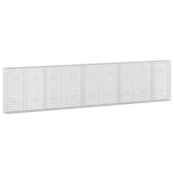 Gabion 5 mm langasta ja 5x5 cm verkosta 450x20x100 cm