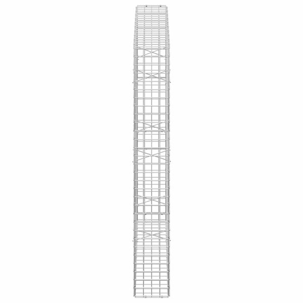 Gabion 5 mm langasta ja 5x5 cm verkosta 100x20x150 cm