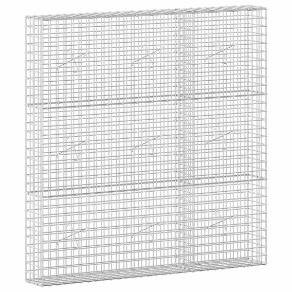 Gabion 5 mm langasta ja 5x5 cm verkosta 150x20x150 cm