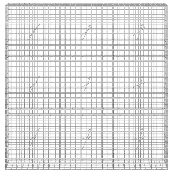 Gabion 5 mm langasta ja 5x5 cm verkosta 150x20x150 cm