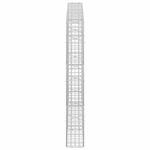 Gabion 5 mm langasta ja 5x5 cm verkosta 150x20x150 cm
