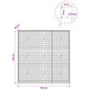 Gabion 5 mm langasta ja 5x5 cm verkosta 150x20x150 cm