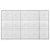Gabion 5 mm langasta ja 5x5 cm verkosta 250x20x150 cm