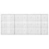Gabion 5 mm langasta ja 5x5 cm verkosta 350x20x150 cm