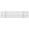 Gabion 5 mm langasta ja 5x5 cm verkosta 600x20x150 cm